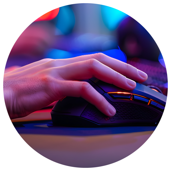 A chiropractor pointing at a spot on the spine of a skeletal model.